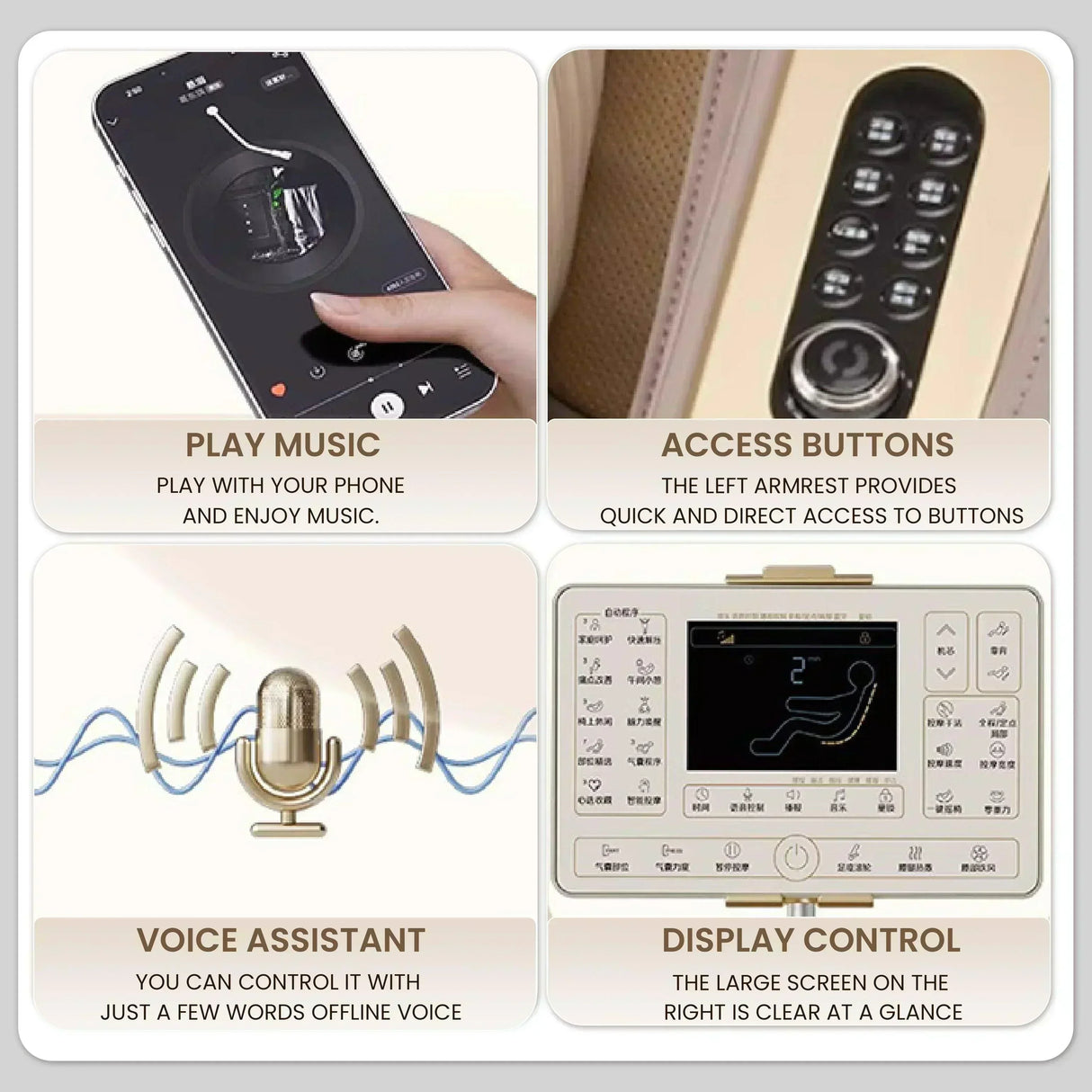 Buy Affordable Royal Magestic Pro Massage Chair Brown in Dubai - UAE | Cheap Price