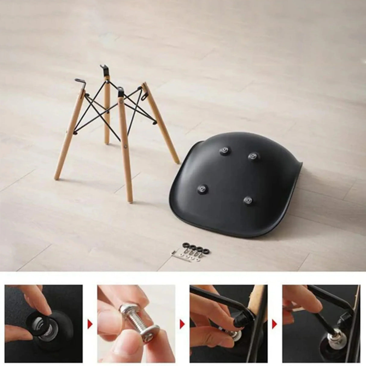 Buy Affordable European Style ErgonomicPlastic Chair in Dubai - UAE | Cheap Price