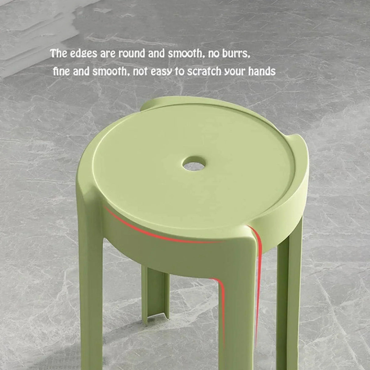 Buy Affordable Lightweight Plastic Stackable Stools in Dubai - UAE | Cheap Price