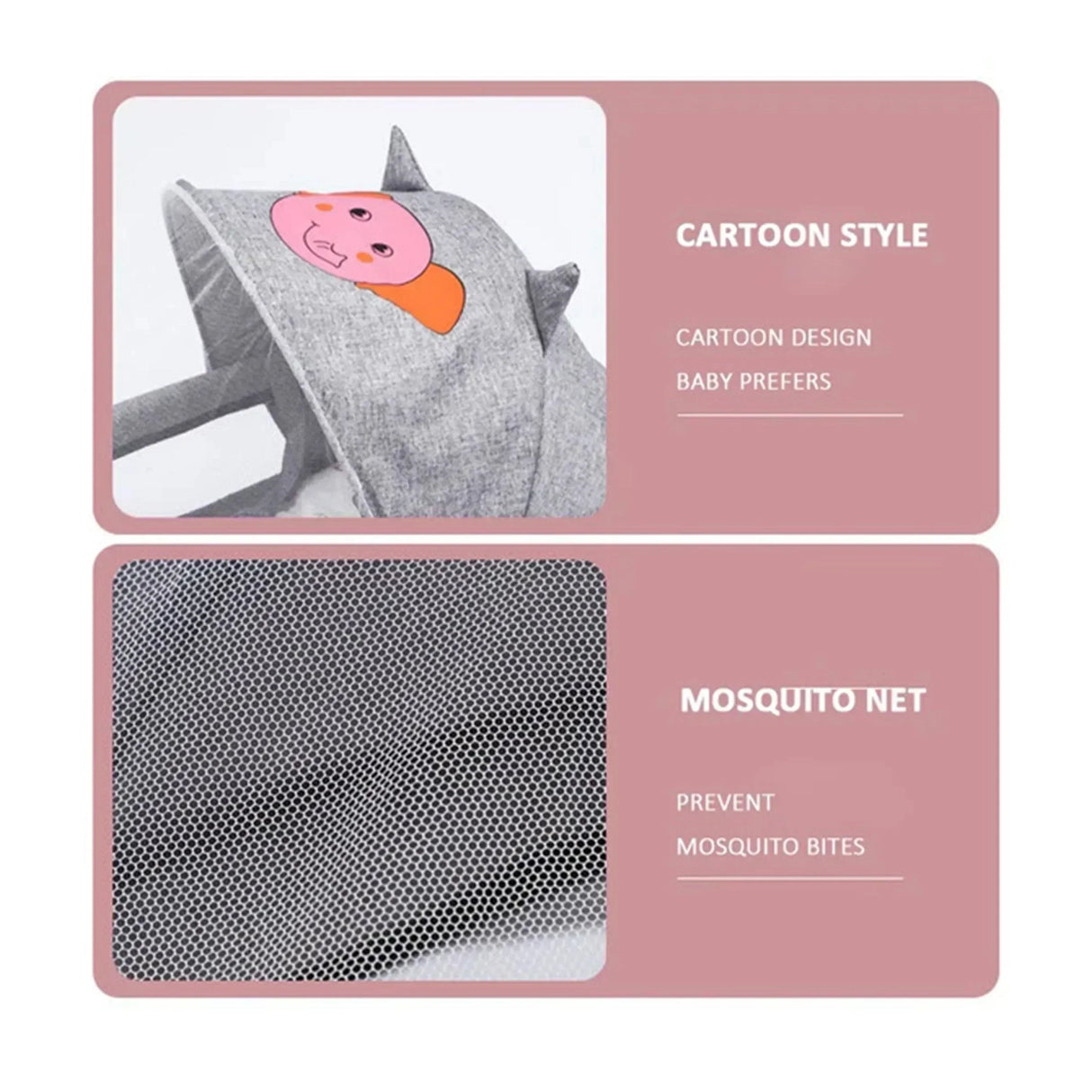 Buy Affordable 3 in 1 Portable Baby Sleeper Rocking Cradle Bed in Dubai - UAE | Cheap Price