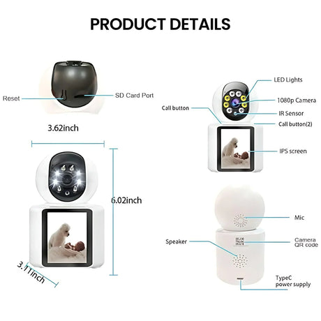 Buy Affordable Video Calling Smart Wifi Camera in Dubai - UAE | Cheap Price