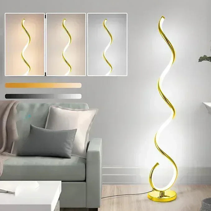 Buy Affordable HOCC LED Twisted Style Floor Lamp in Dubai - UAE | Cheap Price