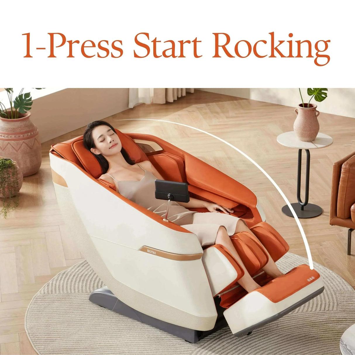 Buy Affordable Jimny Massage Chair (Orange) in Dubai - UAE | Cheap Price