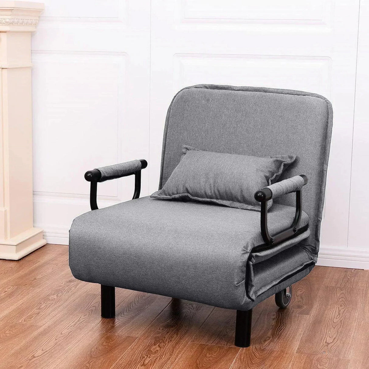 Buy Affordable Convertible Sofa Bed Grey in Dubai - UAE | Cheap Price