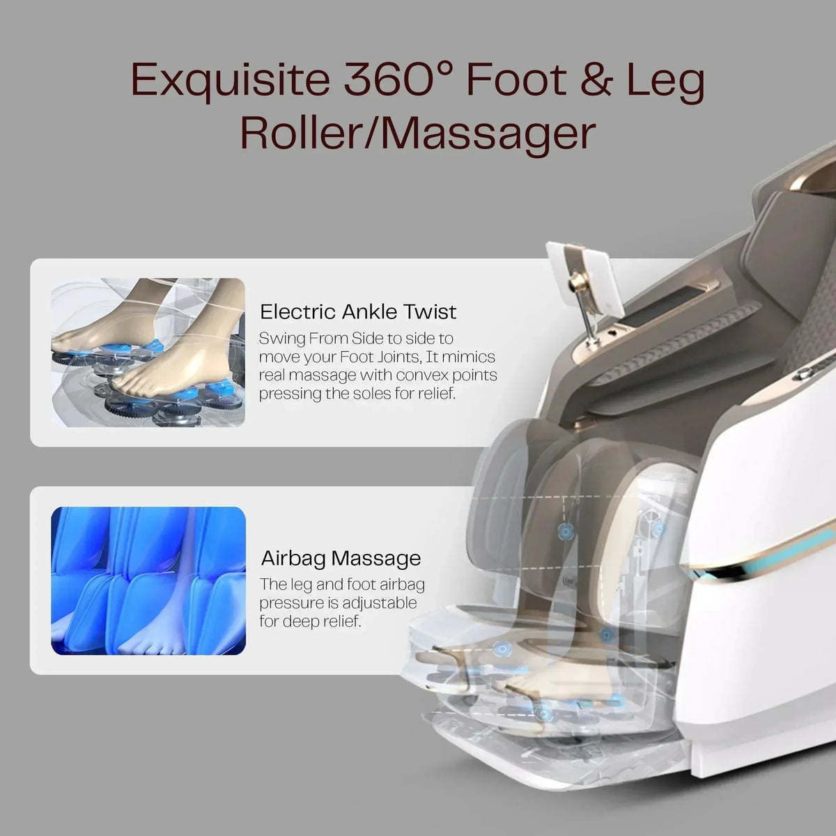 Buy Affordable Royal Magestic Pro Max Massage Chair (A68MAX) in Dubai - UAE | Cheap Price Buy cheap and affordable sofas, chairs, lights, lamps, and home decor items online at factory wholesale prices in Dubai, Sharjah, Abu Dhabi, and across the UAE.