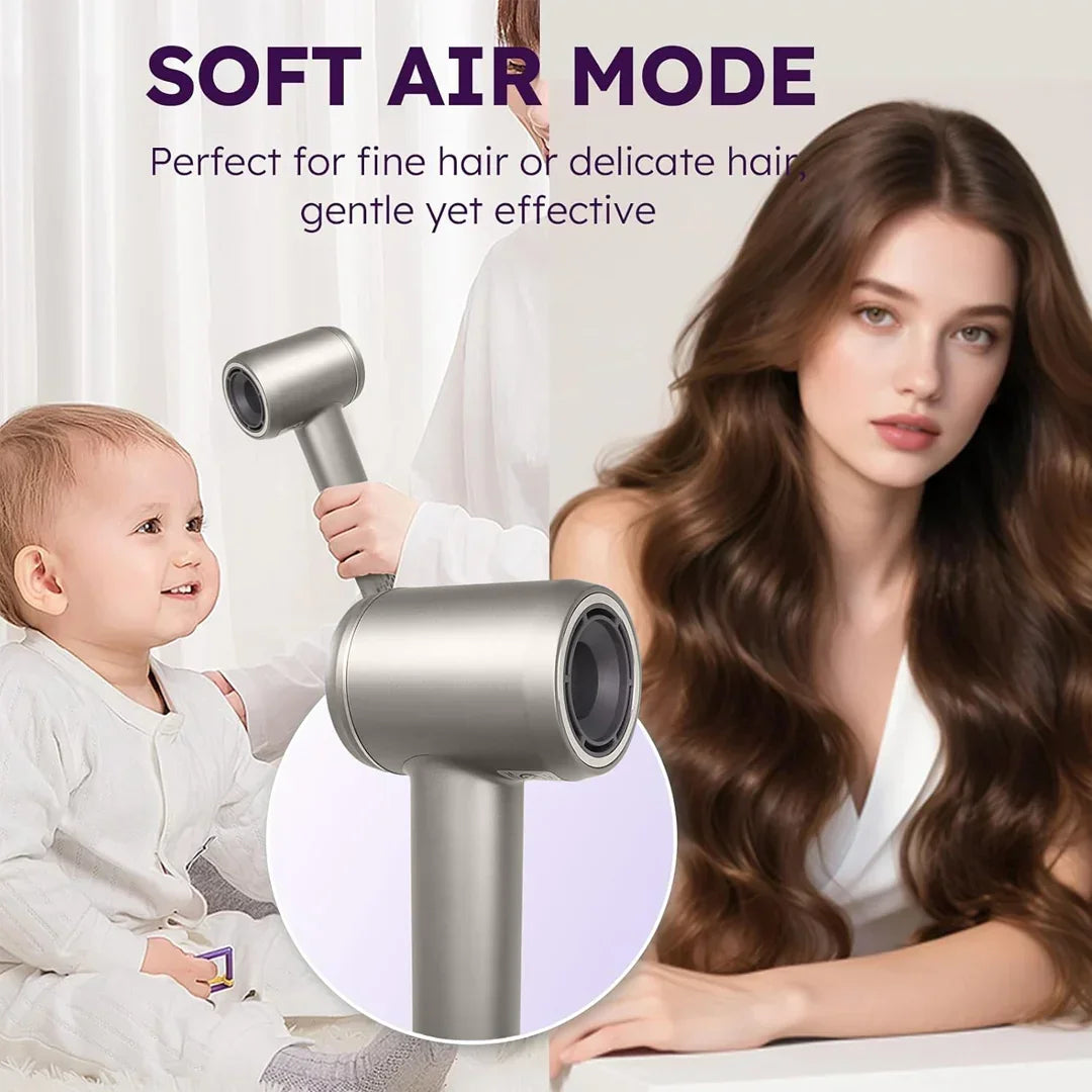 Modern hair dryer for fine hair and delicate baby hair, featured on HOCC UAE platform