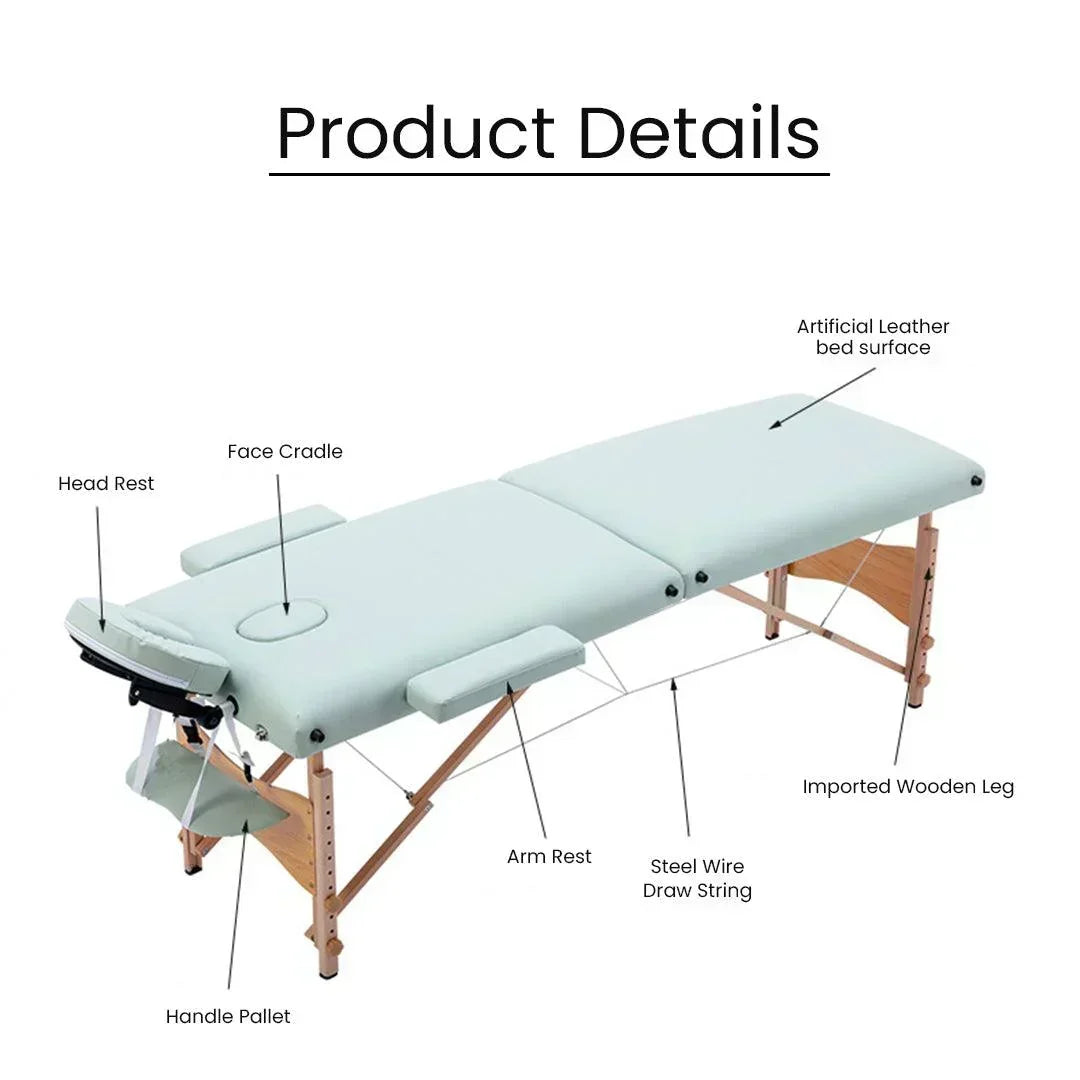 Buy Affordable Portable Two Foldable Professional Massage Bed in Dubai - UAE | Cheap Price