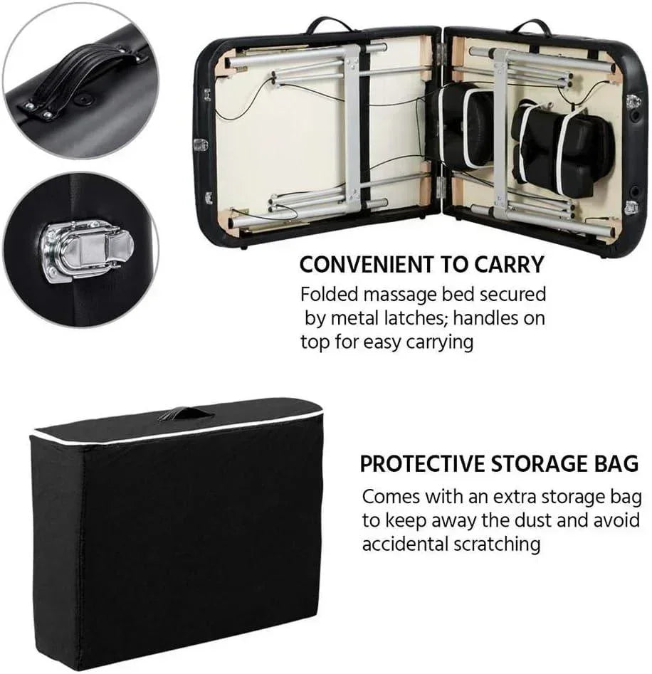 Buy Affordable HOCC Three Foldable Massage Bed in Dubai - UAE | Cheap Price