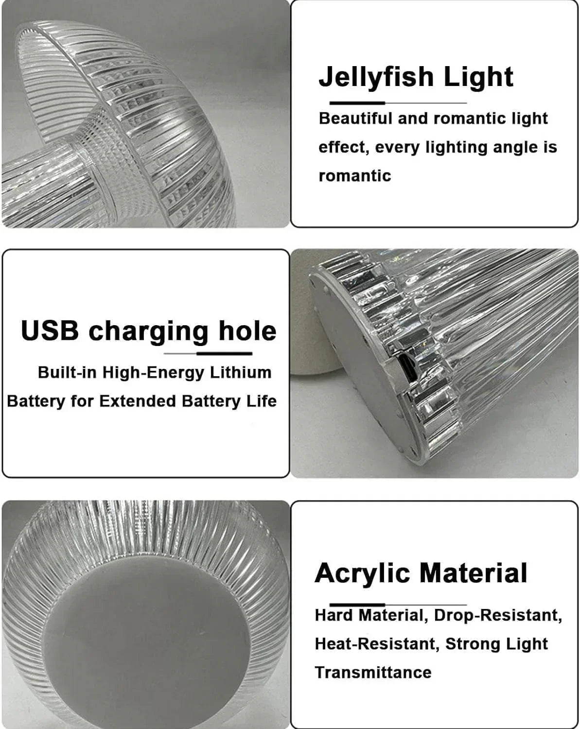 Buy Affordable Mushroom Style Crystal Touch Table Lamp in Dubai - UAE | Cheap Price