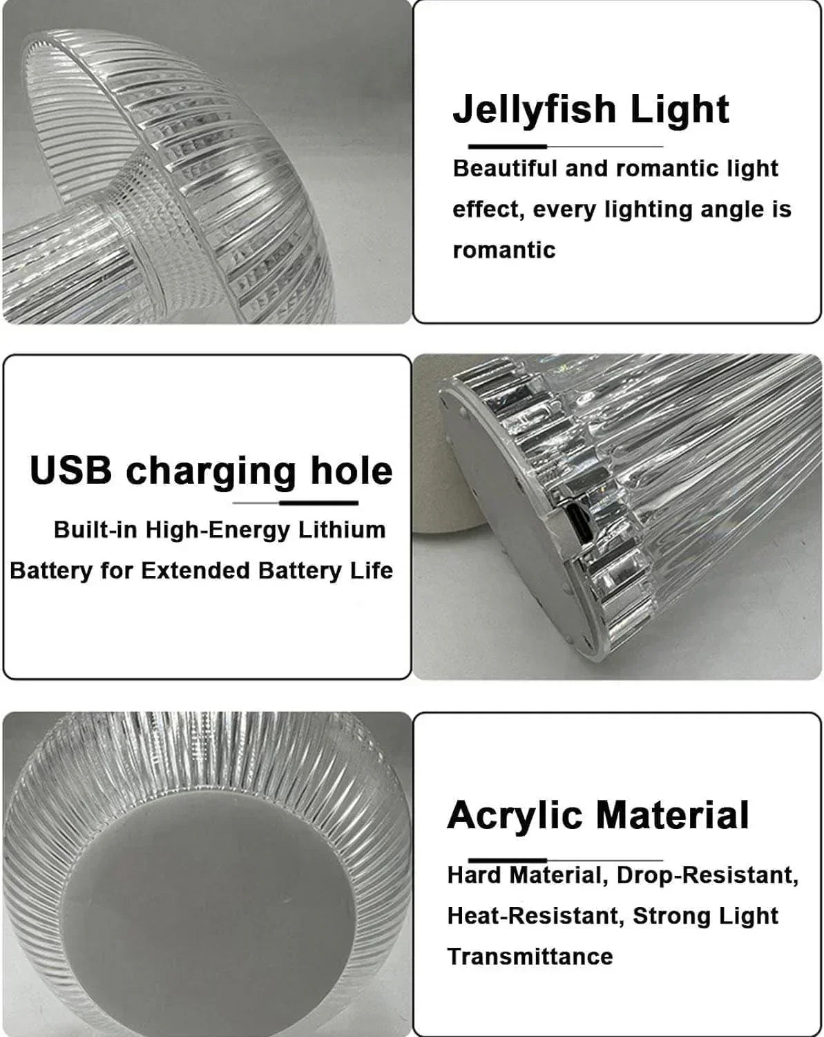 Buy Affordable Mushroom Style Crystal Touch Table Lamp in Dubai - UAE | Cheap Price