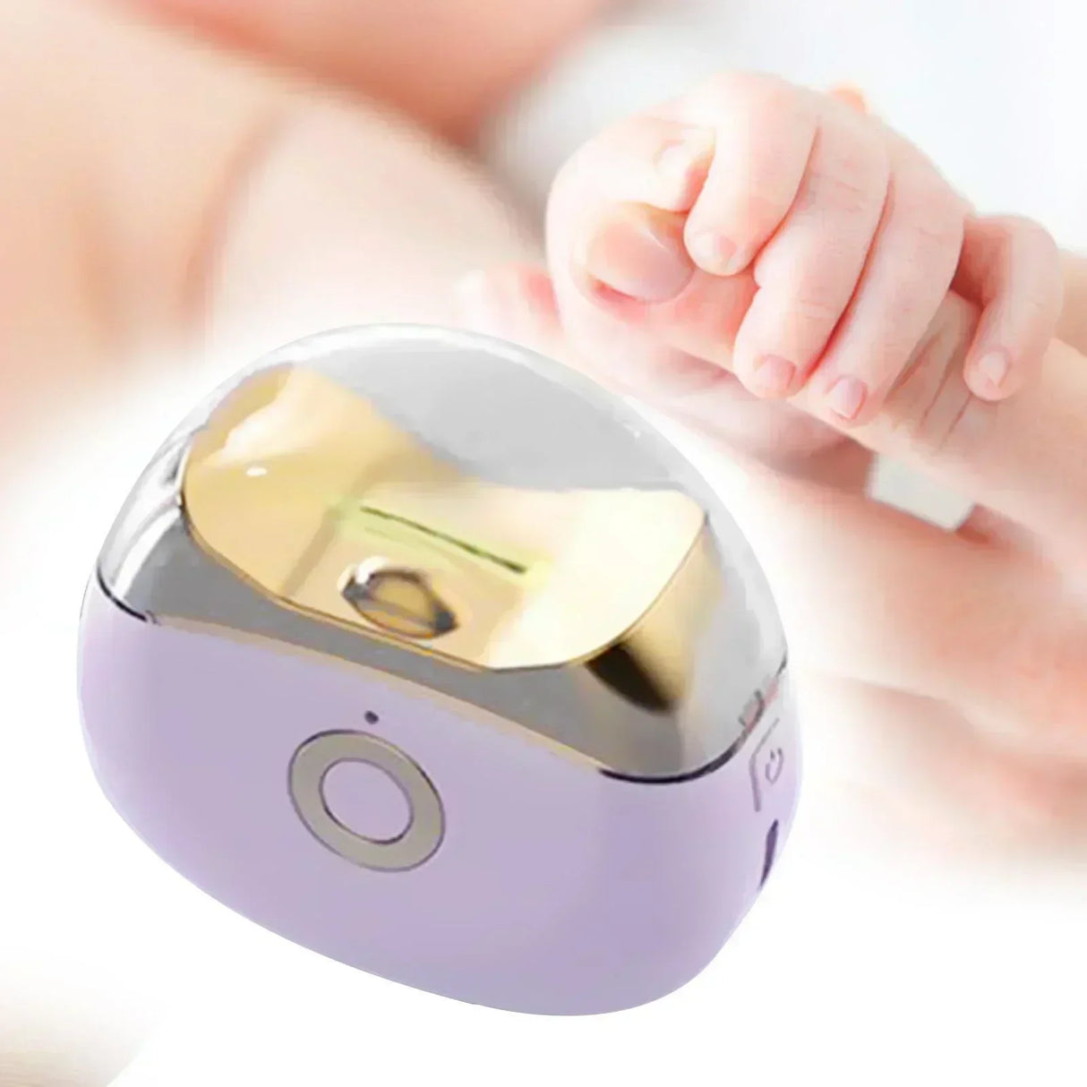 Buy Affordable Professional Electric Nail Clipper Pink in Dubai - UAE | Cheap Price