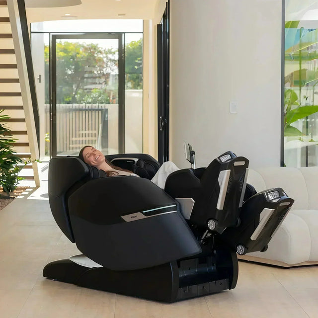 Buy Affordable Advanced AI Robotic Massage Chair (Space Black) in Dubai - UAE | Cheap Price Buy cheap and affordable sofas, chairs, lights, lamps, and home decor items online at factory wholesale prices in Dubai, Sharjah, Abu Dhabi, and across the UAE.