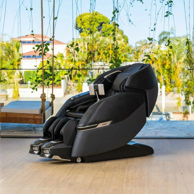 Buy Affordable Advanced AI Robotic Massage Chair (Space Black) in Dubai - UAE | Cheap Price Buy cheap and affordable sofas, chairs, lights, lamps, and home decor items online at factory wholesale prices in Dubai, Sharjah, Abu Dhabi, and across the UAE.