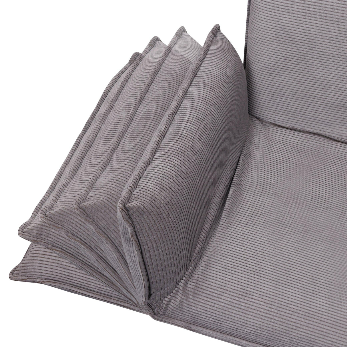 Buy Affordable Mesa Adjustable Comfy Lazy Floor Sofa - Grey in Dubai - UAE | Cheap Price Buy cheap and affordable sofas, chairs, lights, lamps, and home decor items online at factory wholesale prices in Dubai, Sharjah, Abu Dhabi, and across the UAE.