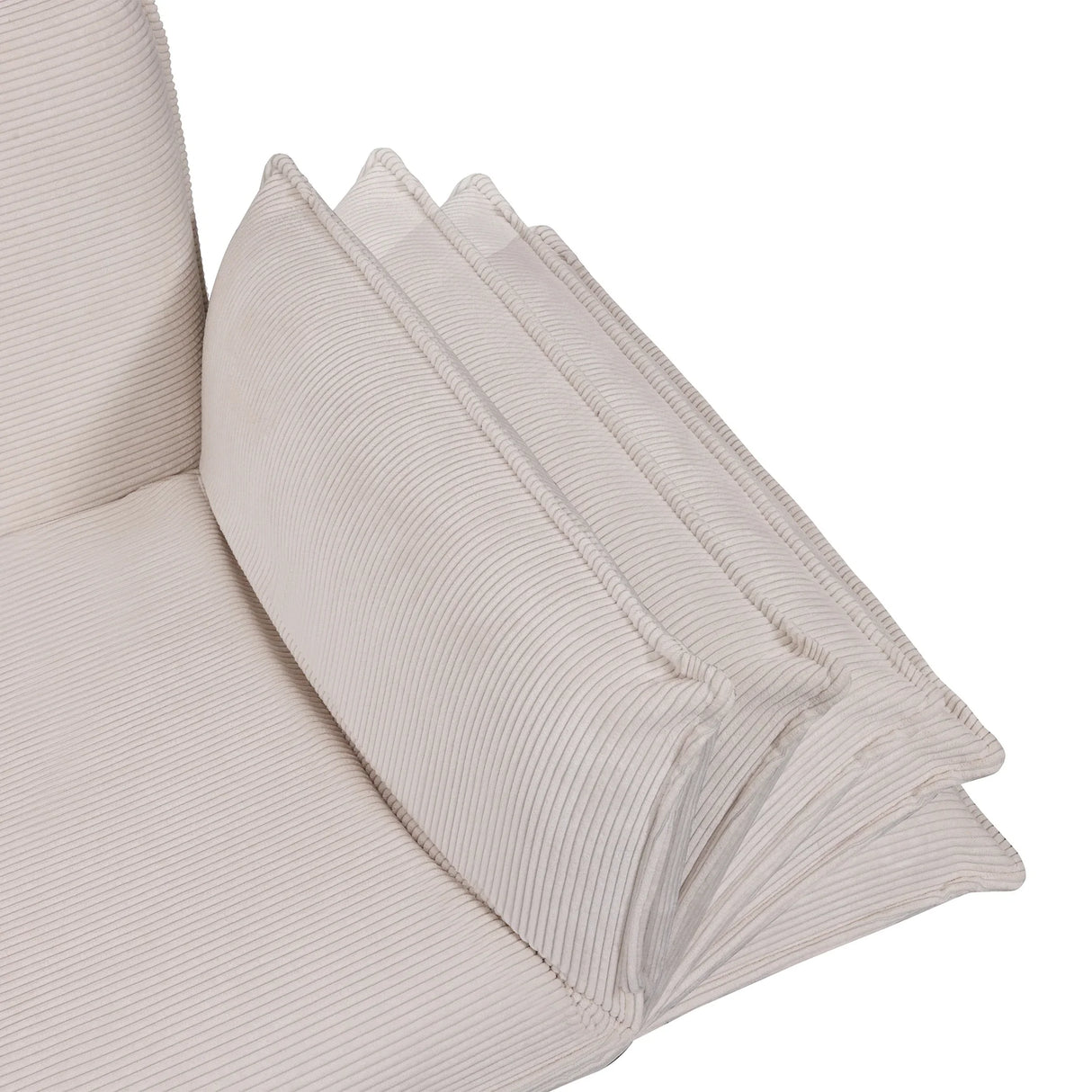 Buy Affordable Mesa Adjustable Comfy Lazy Floor Sofa - White in Dubai - UAE | Cheap Price Buy cheap and affordable sofas, chairs, lights, lamps, and home decor items online at factory wholesale prices in Dubai, Sharjah, Abu Dhabi, and across the UAE.