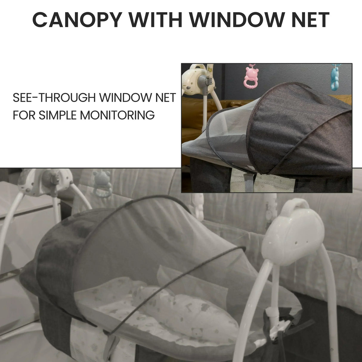 Buy Affordable 3 in 1 Electric Baby Cradles in Dubai - UAE | Cheap Price