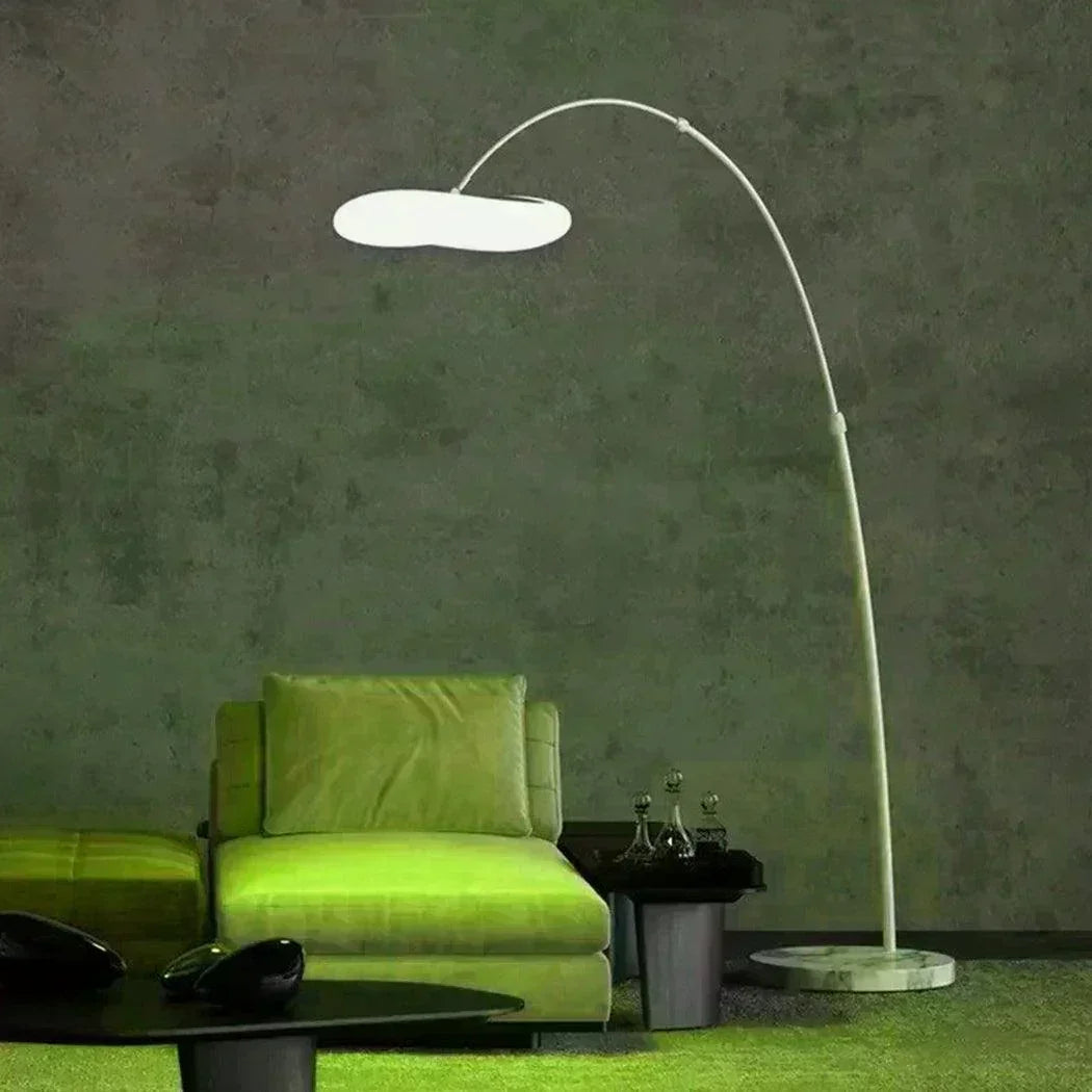 Buy Affordable Nordic Style Floor Lamp with Rounded Marble Base in Dubai - UAE | Cheap Price