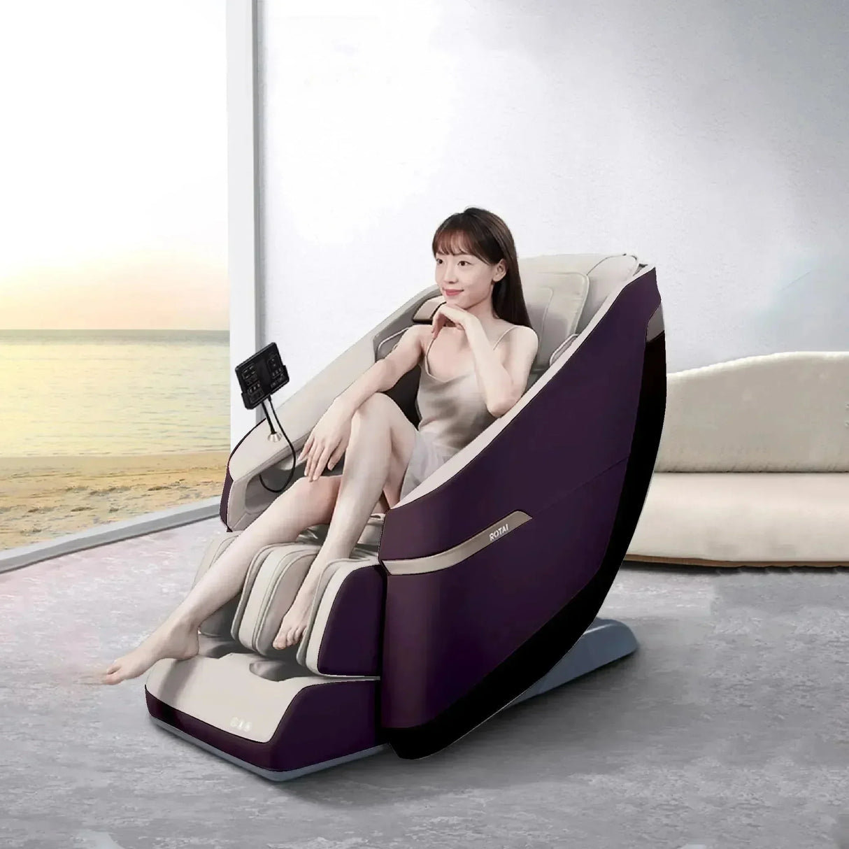 Buy Affordable Jimny Massage Chair (A36MAX Red) in Dubai - UAE | Cheap Price Buy cheap and affordable sofas, chairs, lights, lamps, and home decor items online at factory wholesale prices in Dubai, Sharjah, Abu Dhabi, and across the UAE.