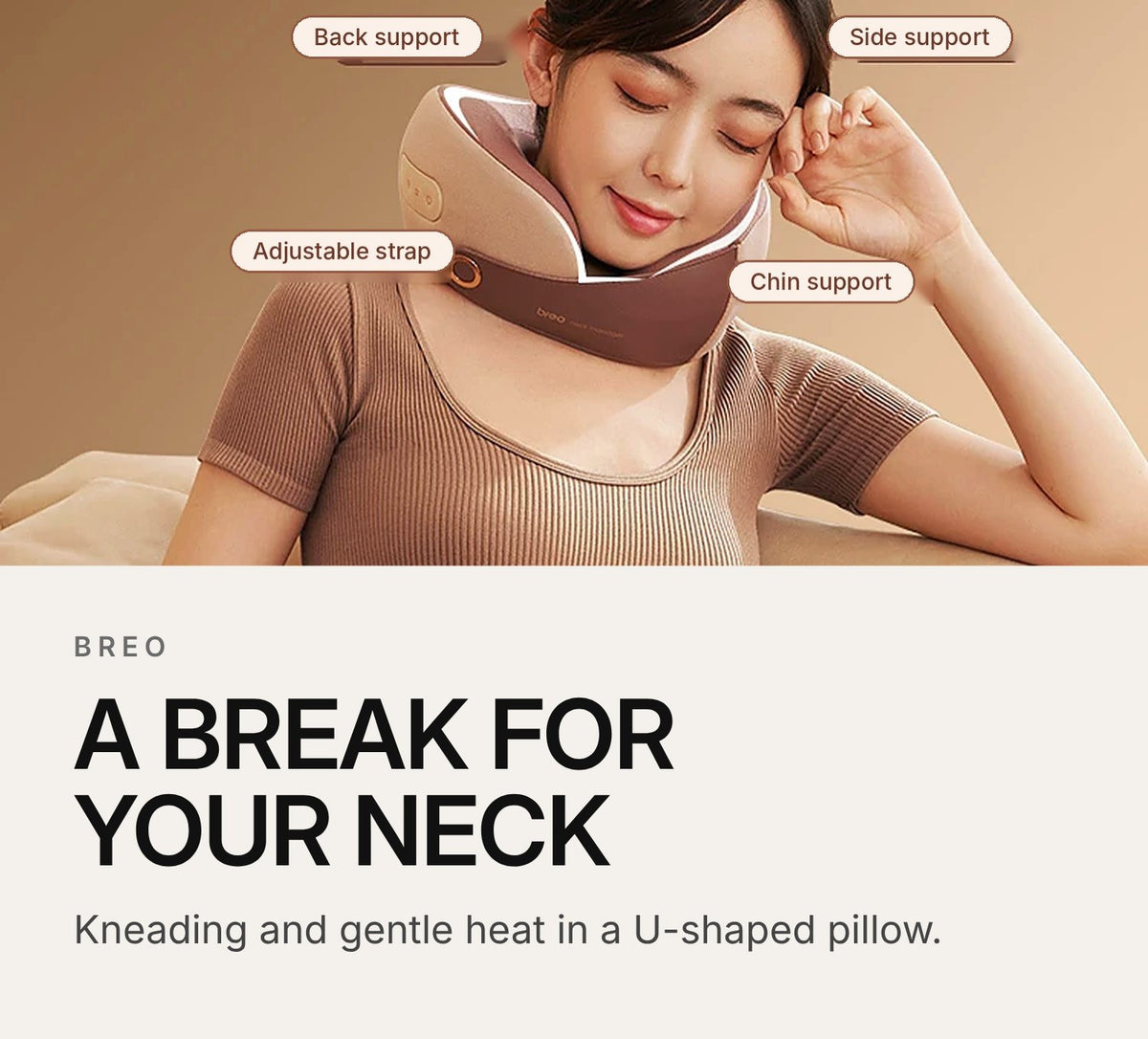 Breo C2 Neck Massager – highlights: hero