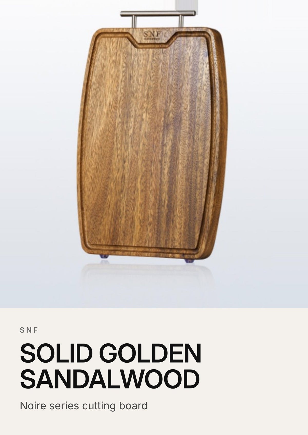 SNF Noire Golden Sandalwood Cutting Board