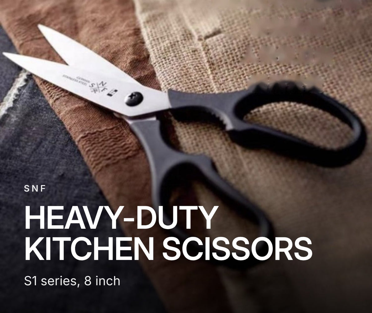 SNF S1 8-Inch Multi-Purpose Kitchen Scissors
