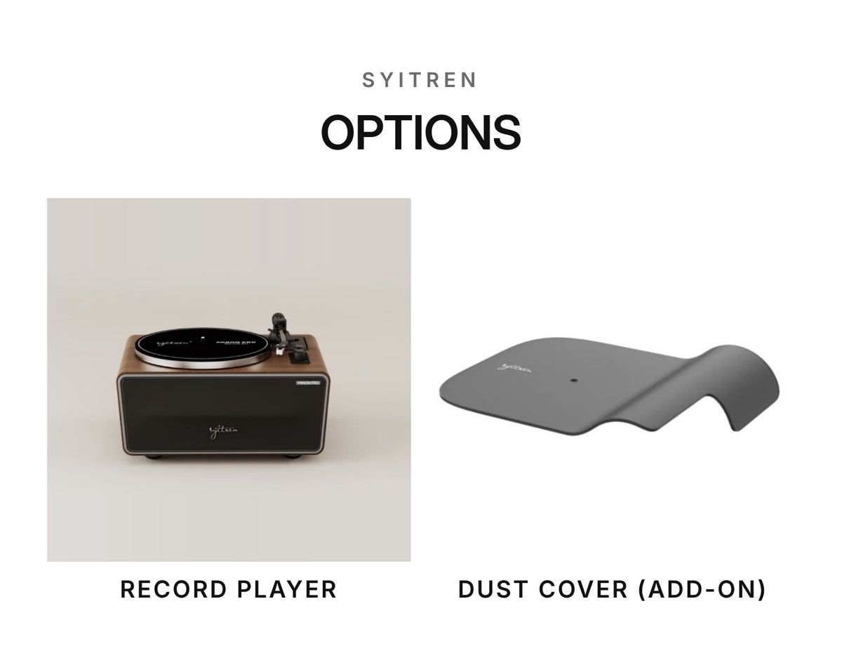 syitren PARON PRO Vinyl Record Player with Built-in Speakers