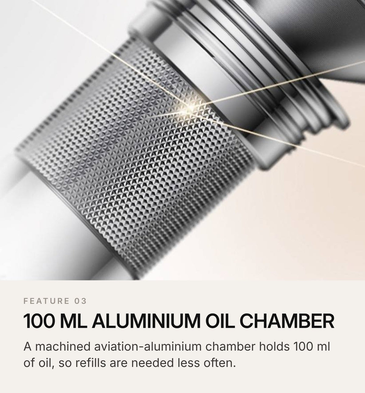 3004 V900S Desktop Aroma Diffuser – Frosted Silver