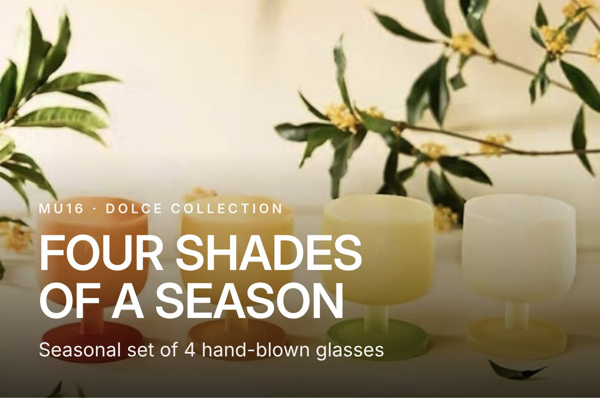 MU16 Candy Series Four Seasons Glass Set – 4 Glasses