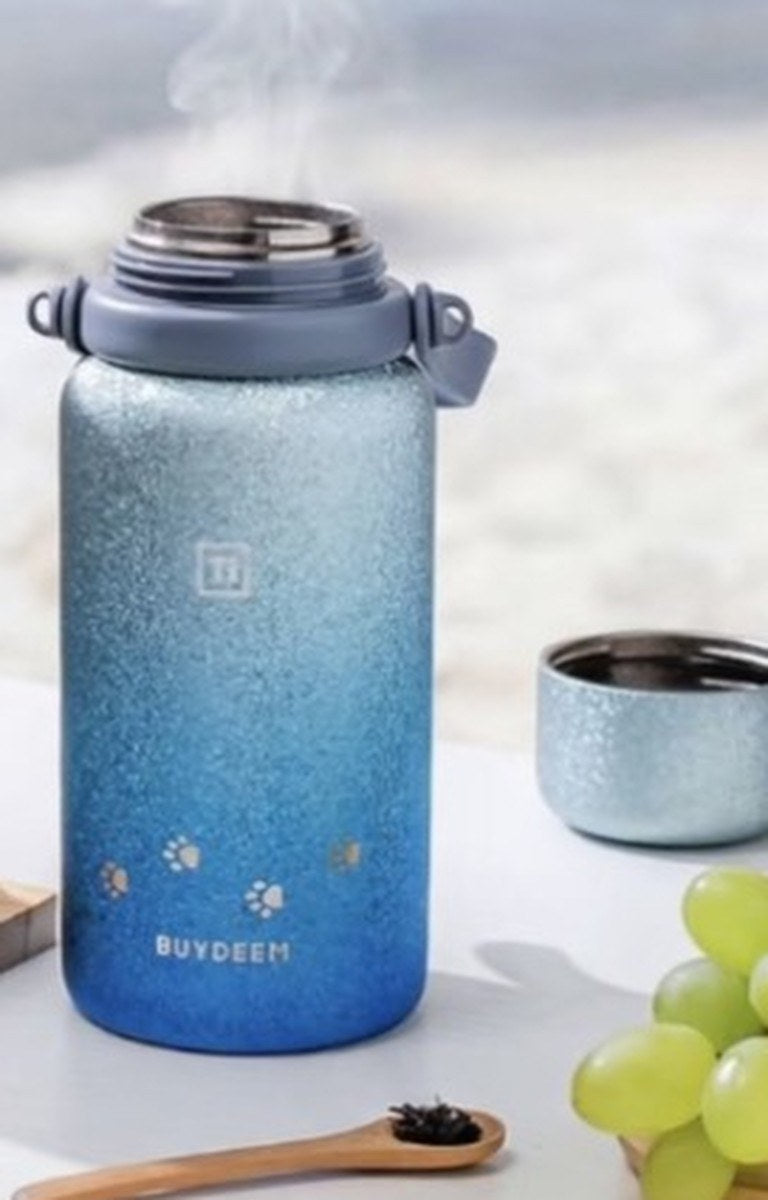 Buy BUYDEEM Cat Pure Titanium Insulated Bottle 1050ml (T401) Online in Dubai, Abu Dhabi, UAE