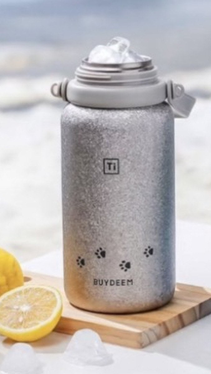 Buy BUYDEEM Cat Pure Titanium Insulated Bottle 1050ml (T401) Online in Dubai, Abu Dhabi, UAE