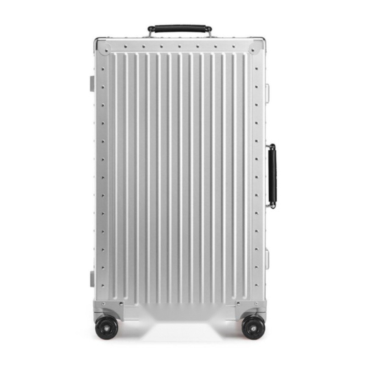 dreamTraveller aluminium trolley case in silver / black