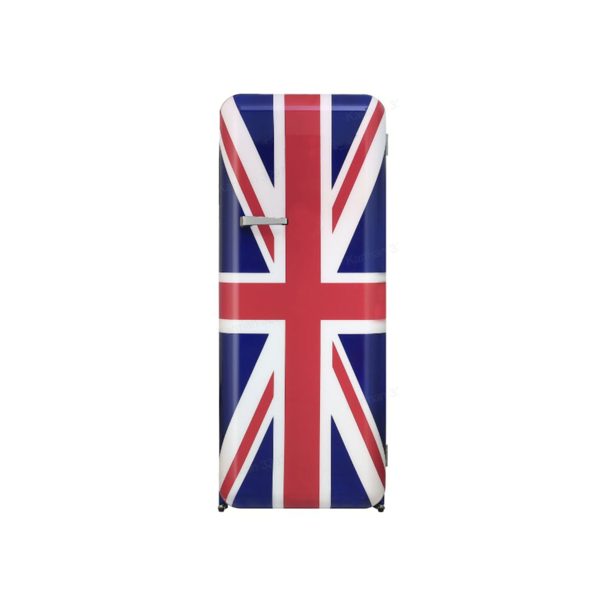 HCK Retro Union Jack Refrigerator RC-330D-FS – 256L