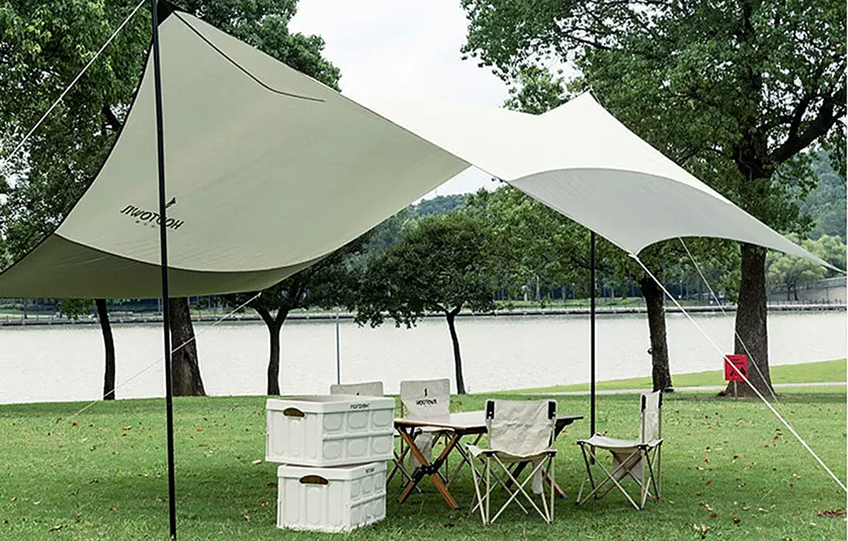 Buy HODTOWN HDW1520 Hexagon Camping Canopy 440 × 440 cm Online in Dubai, Abu Dhabi, UAE