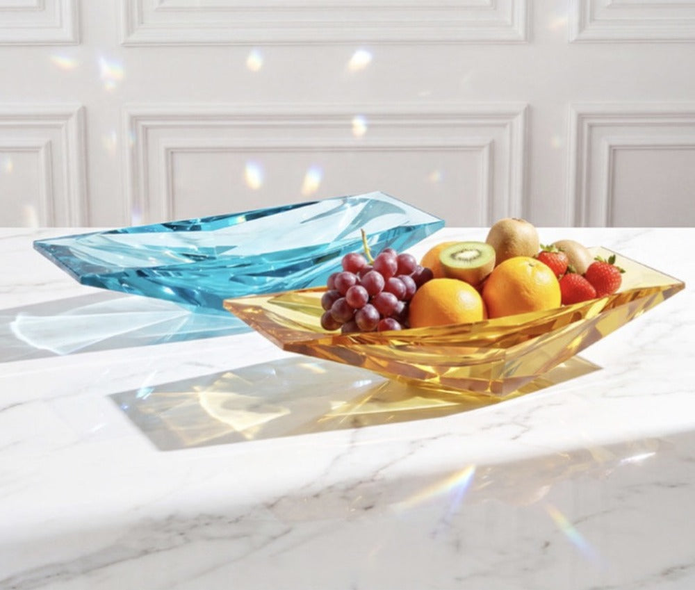 Buy LUXMOOD Ark Crystal Fruit Bowl Online in Dubai, Abu Dhabi, UAE