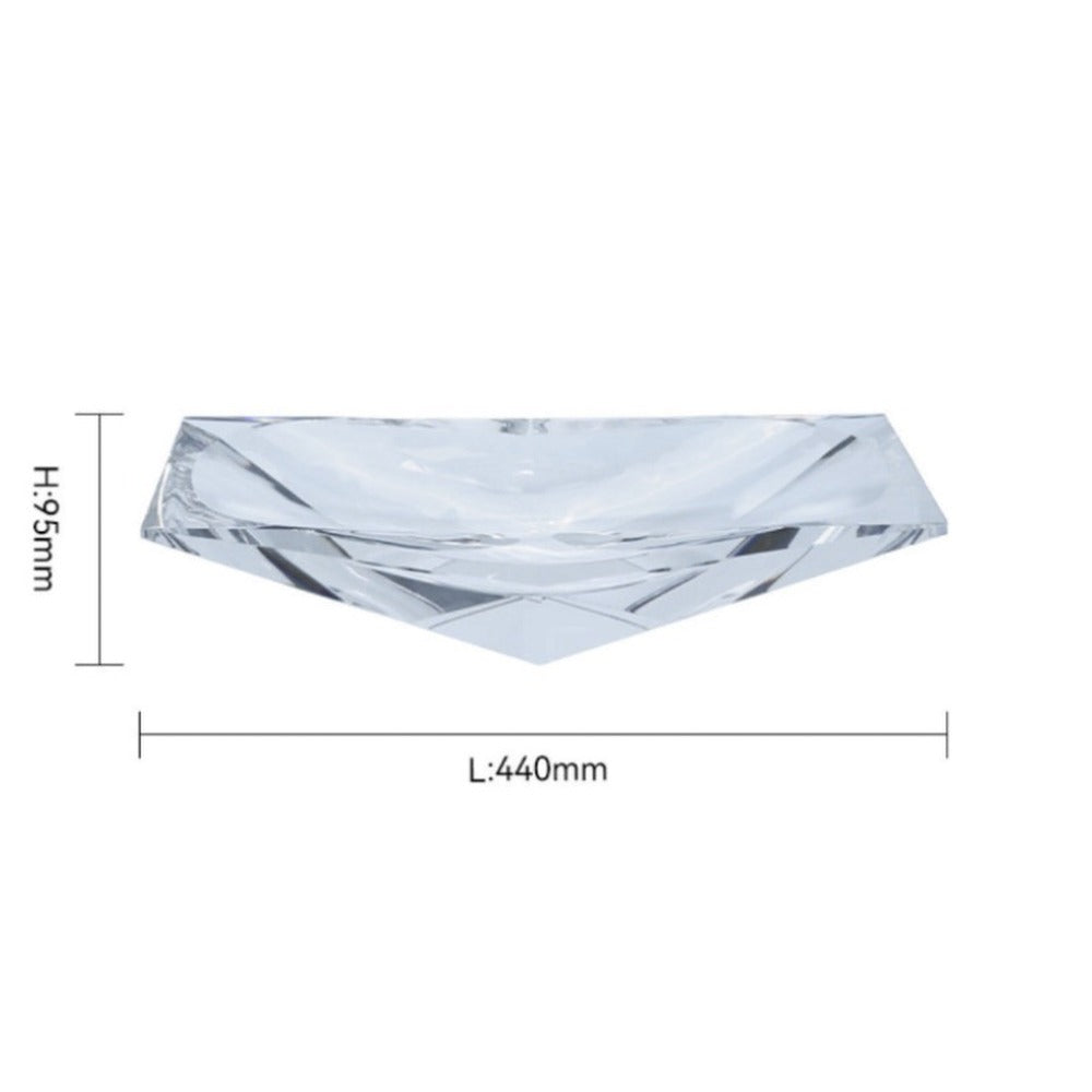 Buy LUXMOOD Ark Crystal Fruit Bowl Online in Dubai, Abu Dhabi, UAE