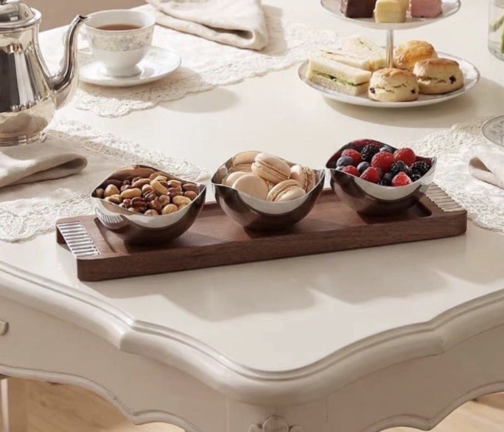 Buy LUXMOOD Together Snack & Fruit Serving Tray Online in Dubai, Abu Dhabi, UAE