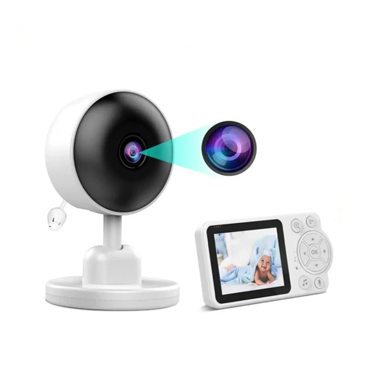 Buy Affordable Wireless Audio and Video Baby Monitor Security Camera in Dubai - UAE | Cheap Price