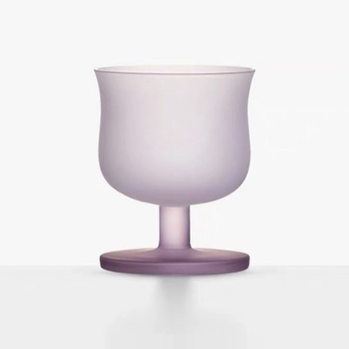 MU16 Candy Series Classic Frosted Glass Goblet – Grape