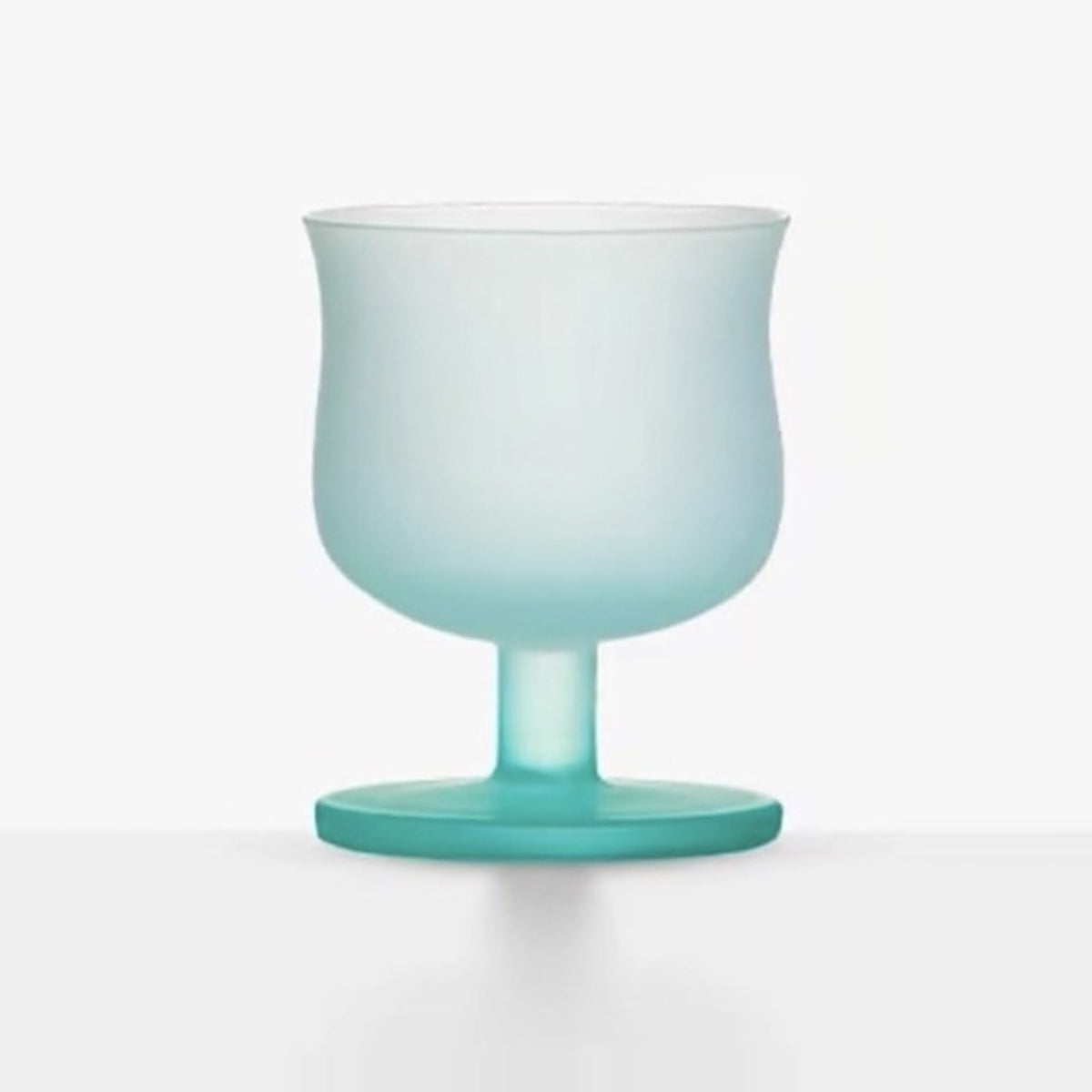 MU16 Candy Series Classic Frosted Glass Goblet – Green Grape