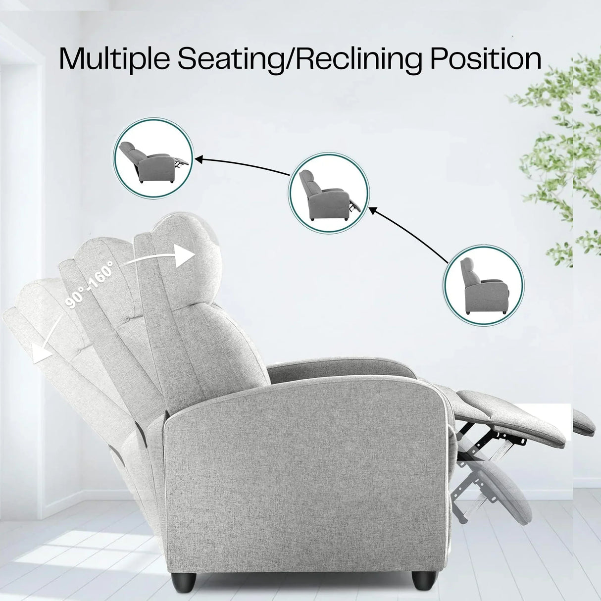 Buy Affordable Solvani Manual Recliner Chair in Dubai - UAE | Cheap Price Buy cheap and affordable sofas, chairs, lights, lamps, and home decor items online at factory wholesale prices in Dubai, Sharjah, Abu Dhabi, and across the UAE.