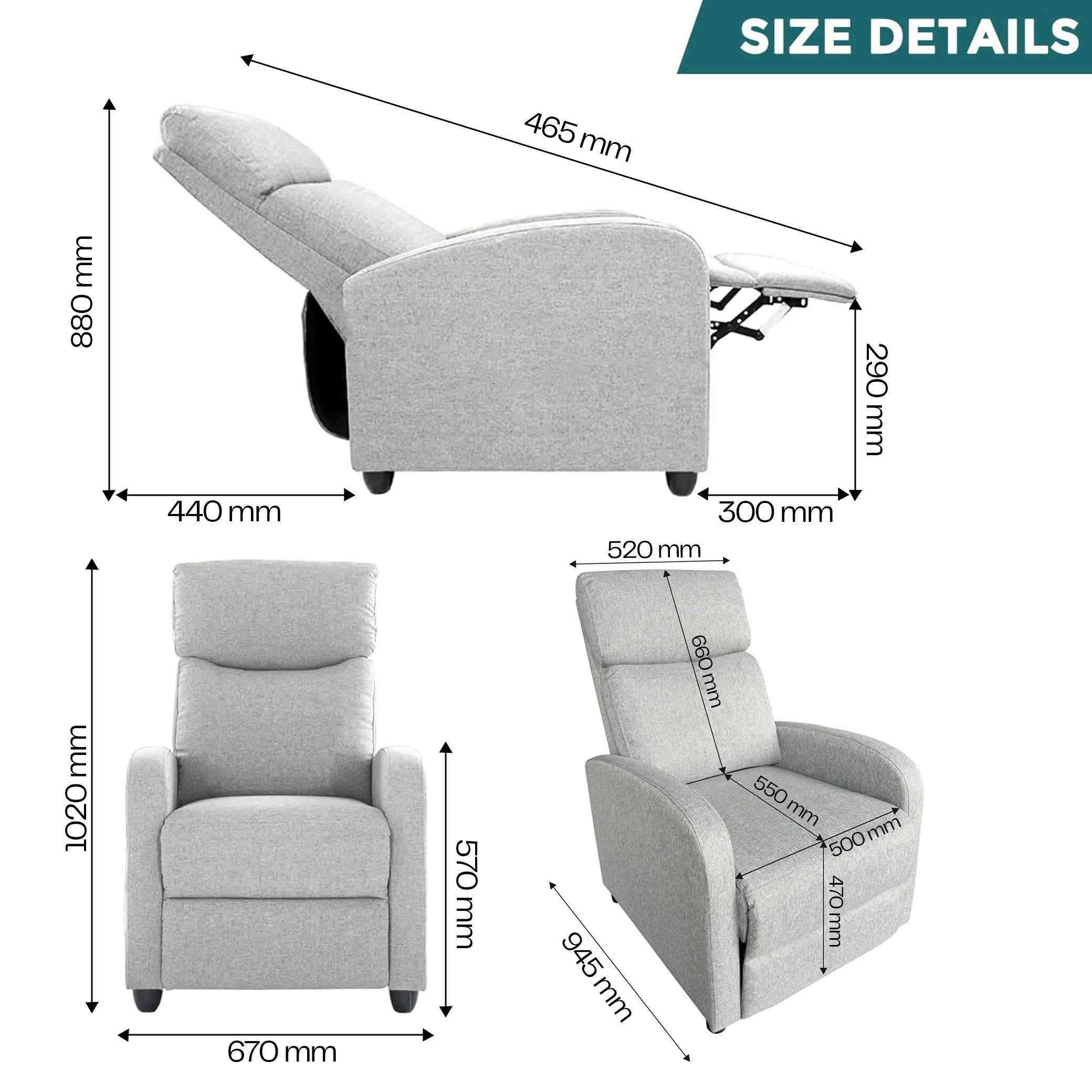 Buy Affordable Solvani Manual Recliner Chair in Dubai - UAE | Cheap Price Buy cheap and affordable sofas, chairs, lights, lamps, and home decor items online at factory wholesale prices in Dubai, Sharjah, Abu Dhabi, and across the UAE.