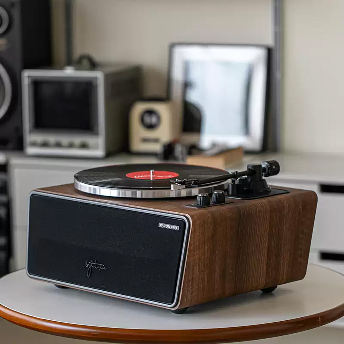 syitren PARON PRO Vinyl Record Player with Built-in Speakers