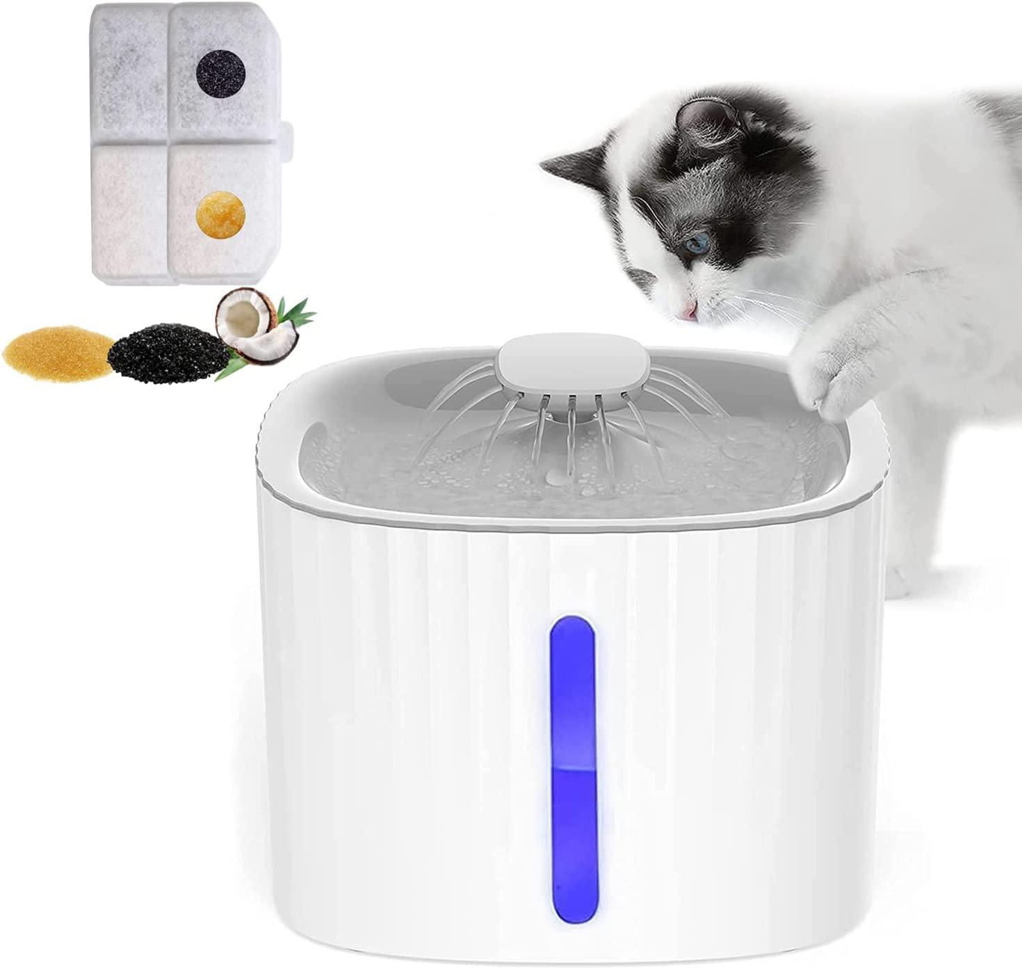 Outdoor cat clearance fountain