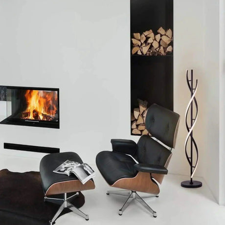 Spiral LED Floor Lamp - Buy Online in UAE