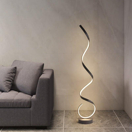 Twisted Dimmable LED Floor Lamp - Buy Online in UAE