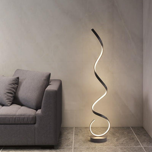 Twisted Dimmable LED Floor Lamp - Buy Online in UAE