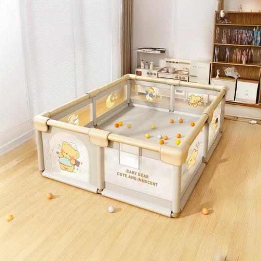 Printed Baby Playpen with Balls - Buy Online in UAE