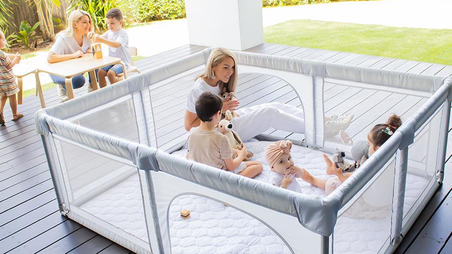 affordable How a Playpen Makes Parenting Easier in Dubai - UAE | Cheap Prices Buy cheap and affordable sofas, chairs, lights, lamps, and home decor items online at factory wholesale prices in Dubai, Sharjah, Abu Dhabi, and across the UAE.