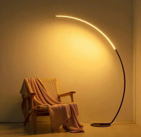 Nordic Style LED Arc Floor Lamp - Buy Online in UAE