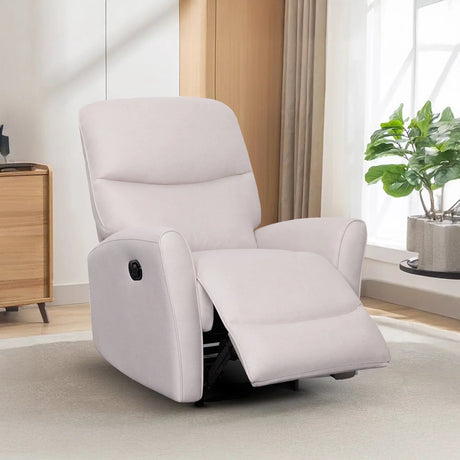 Grace Single Seater Manual Recliner - Beige - Buy Online in UAE
